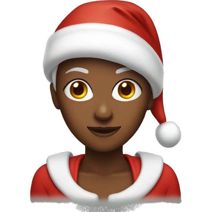 woman santa emoji
