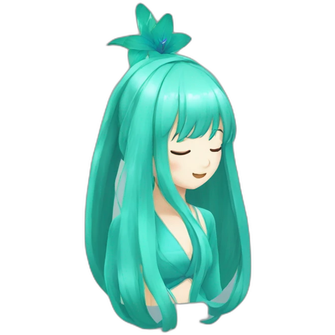 Hatsune Lily emoji
