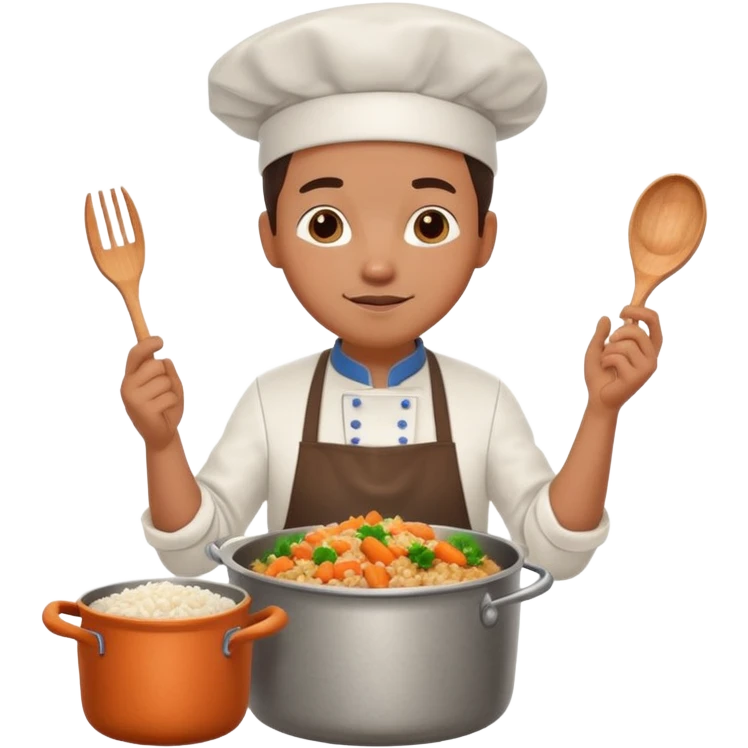 uzbek cooking pilaf  emoji