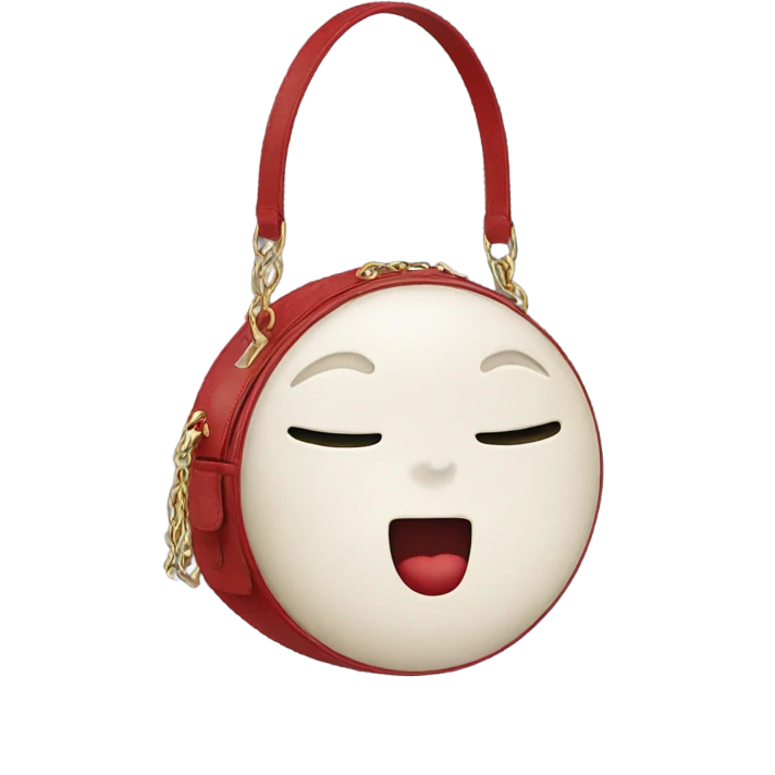 Valentino moon bag emoji