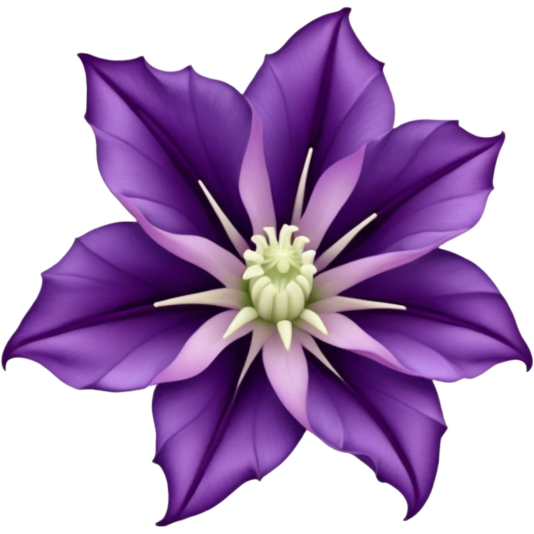 Datura violet colour emoji