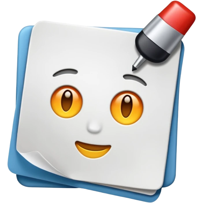 A paper thats a job application  emoji