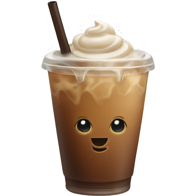 iced coffee emoji