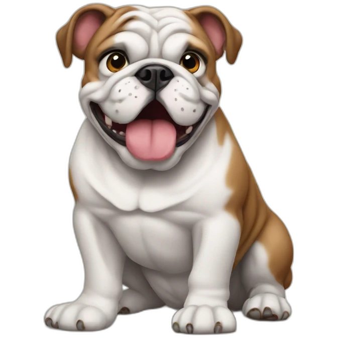 bulldog emoji
