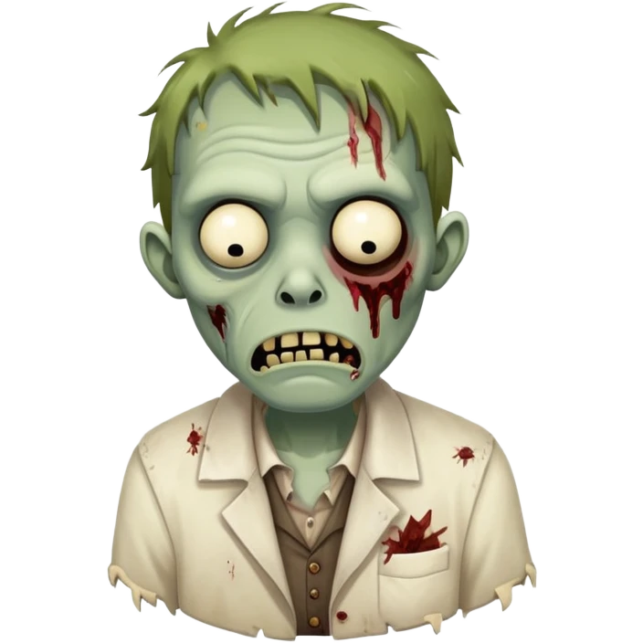 sleepy zombie clerk emoji