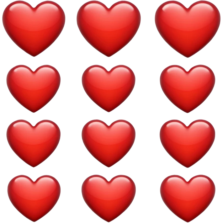 Hearts emoji