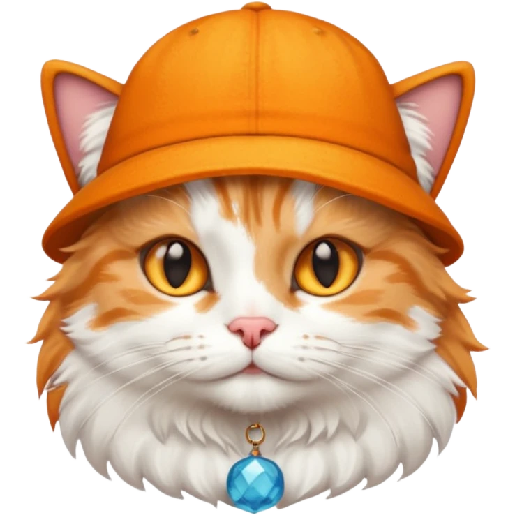 A cat ave hat emoji