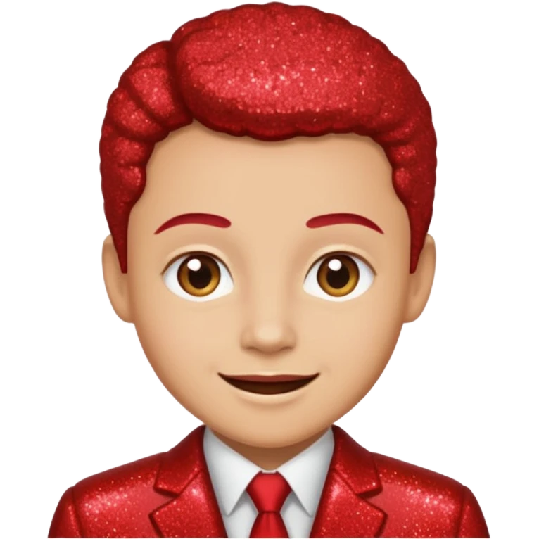 red glitter administrator emoji