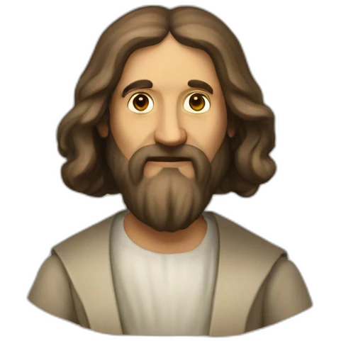 Leonard de vinci emoji