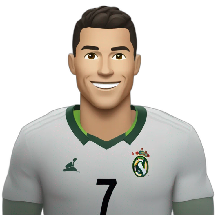Christiano Ronaldo jubel emoji