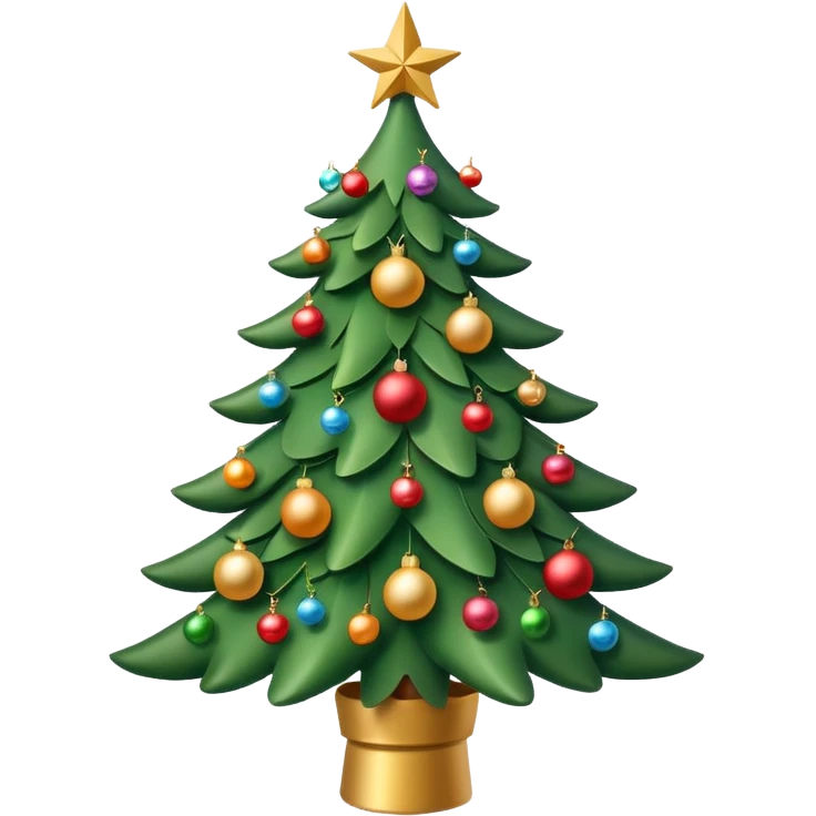 árvore de natal emoji