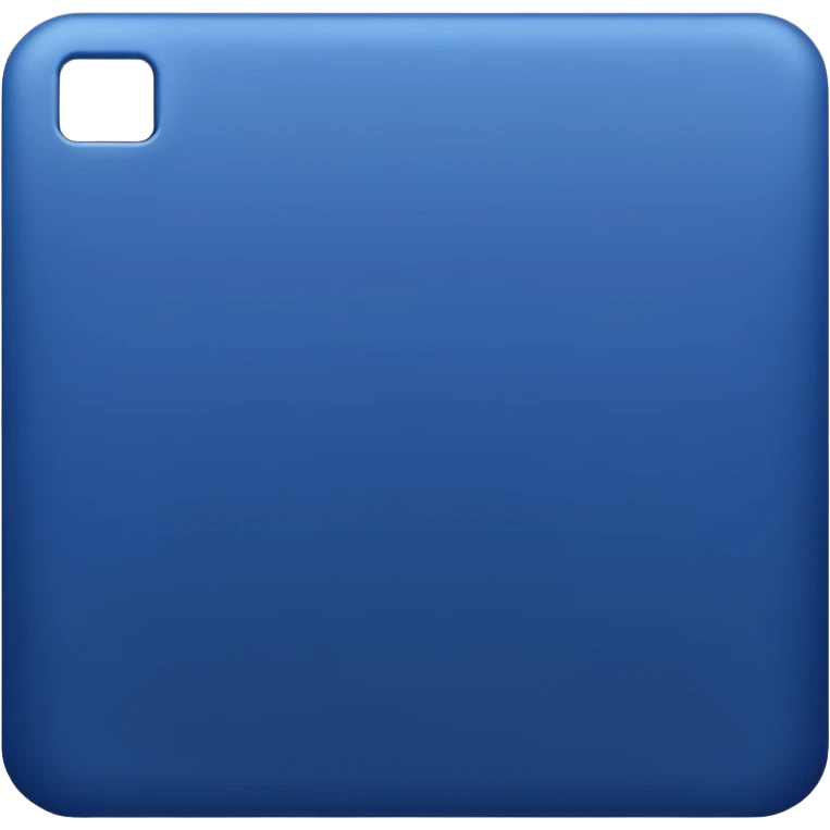 a dark blue file with blank name label on it emoji