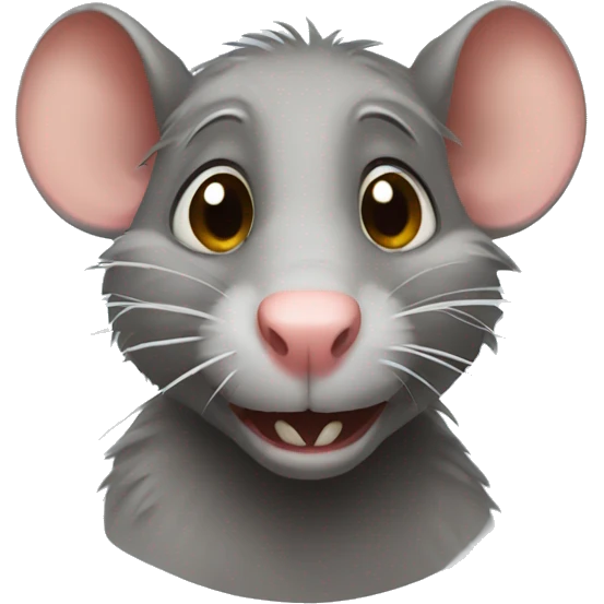 Ugly rat emoji