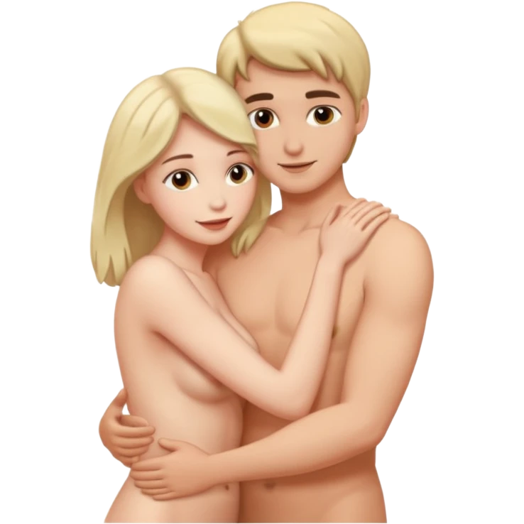 Nude couple emoji