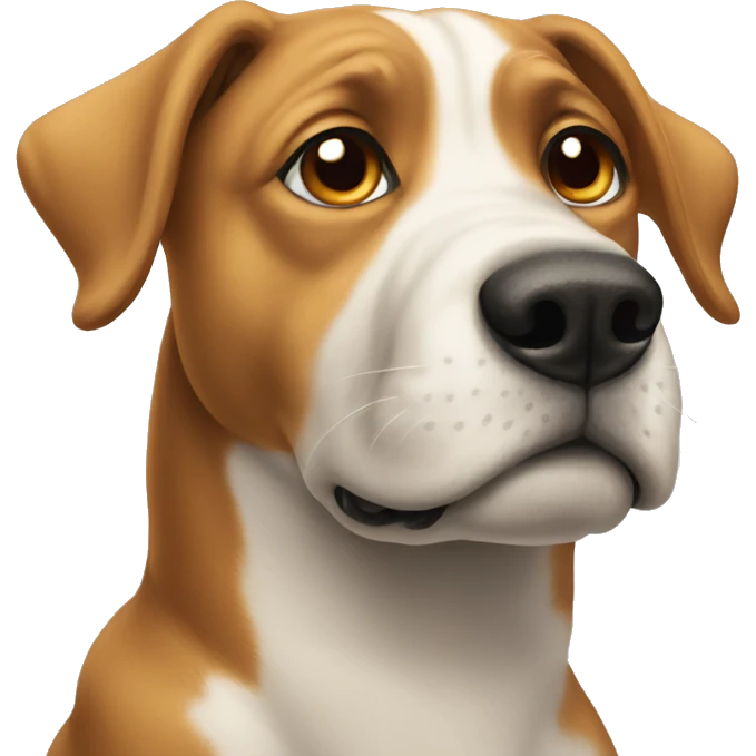 dog pleading face emoji
