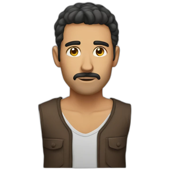 Hombre - pensando - emoji