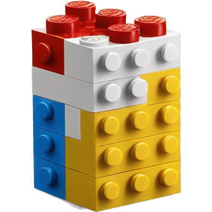 Lego block emoji