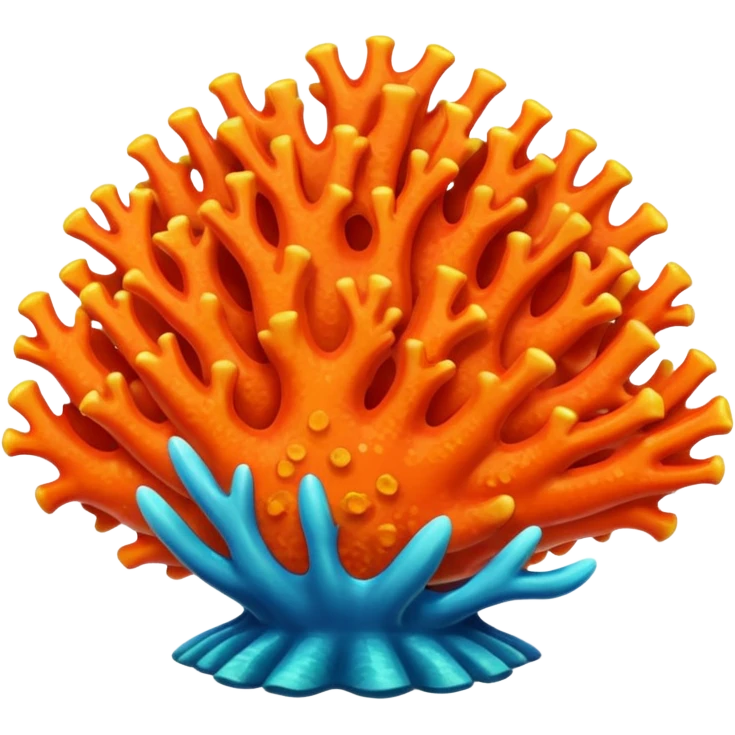 Coral emoji