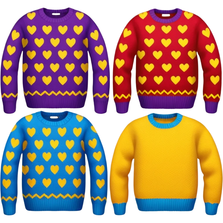 sweater emoji text no photo differant emoji