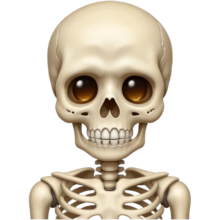 Squelette qui pleure emoji