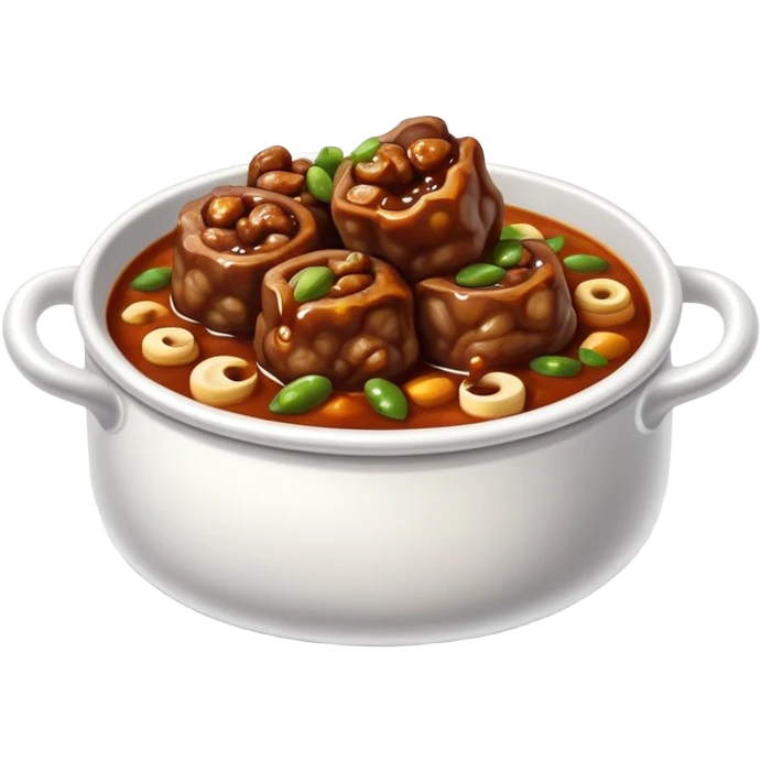 Jamaican ox tail dish emoji