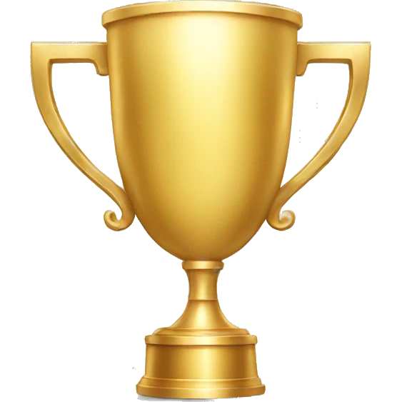 gold trophy emoji
