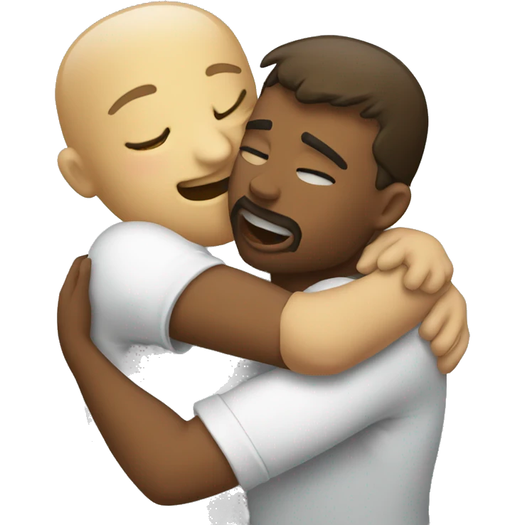 hug and kiss emoji