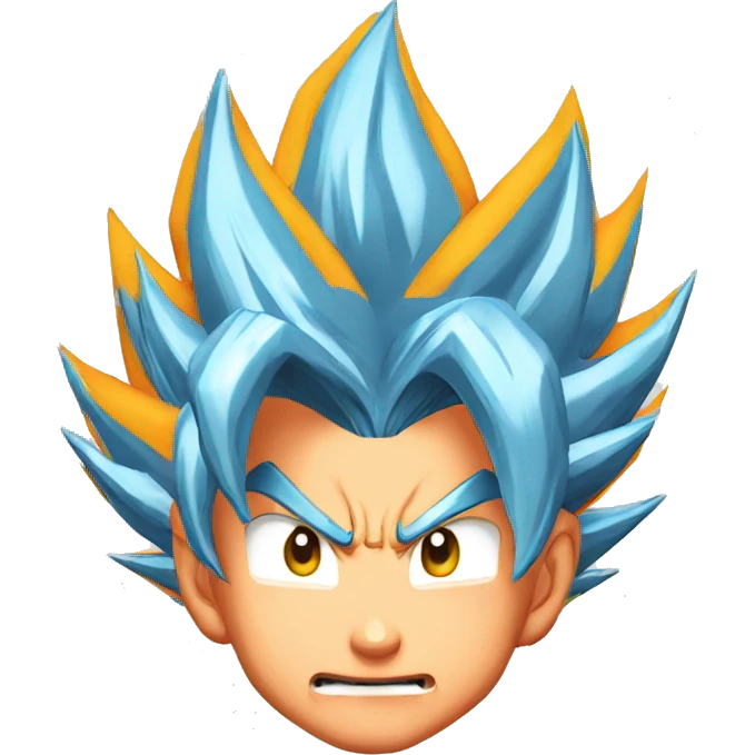 Goku ssj god emoji