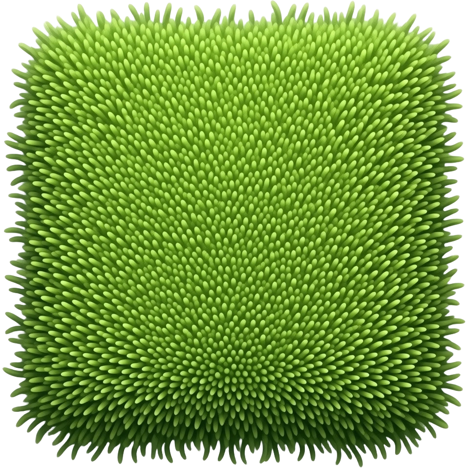 moss soft rug wrinkled emoji
