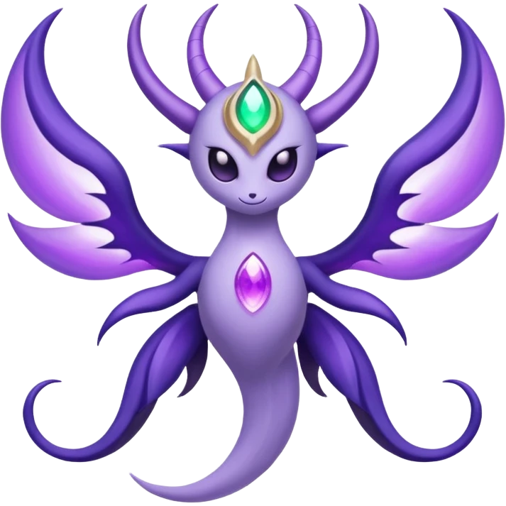 Lunala-Fakémon-hybrid-creature (full body)  emoji