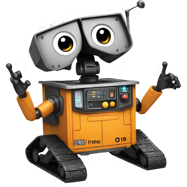 walle partying emoji