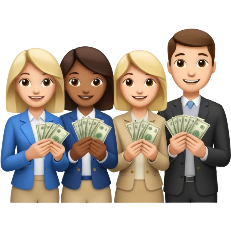 group making money emoji