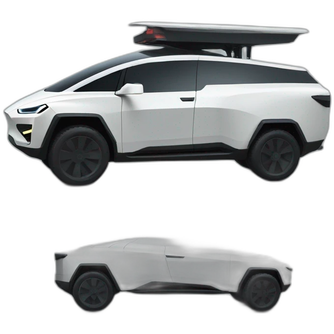 Tesla Cybertruck emoji