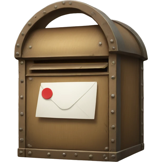 old letter box emoji