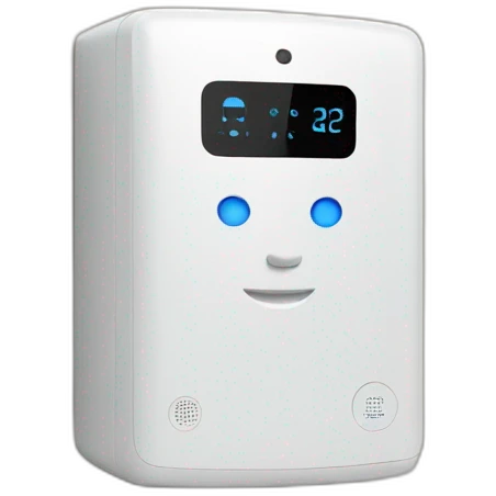 smart home ai system men install emoji