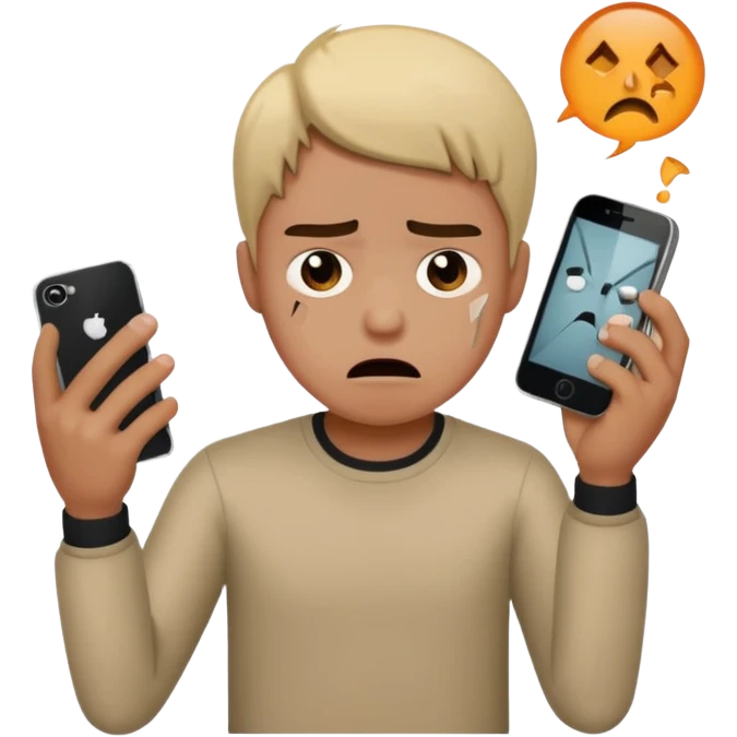 Monday left me broken meme emoji