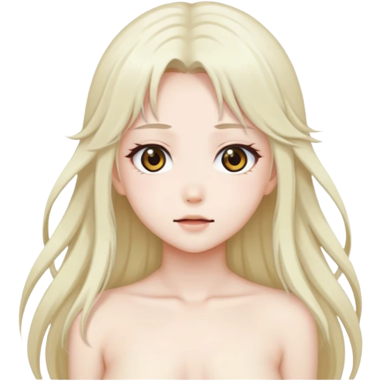 Создай стикер голый аниме тянки emoji