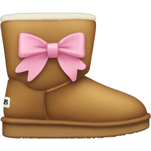 Uggs with bows emoji