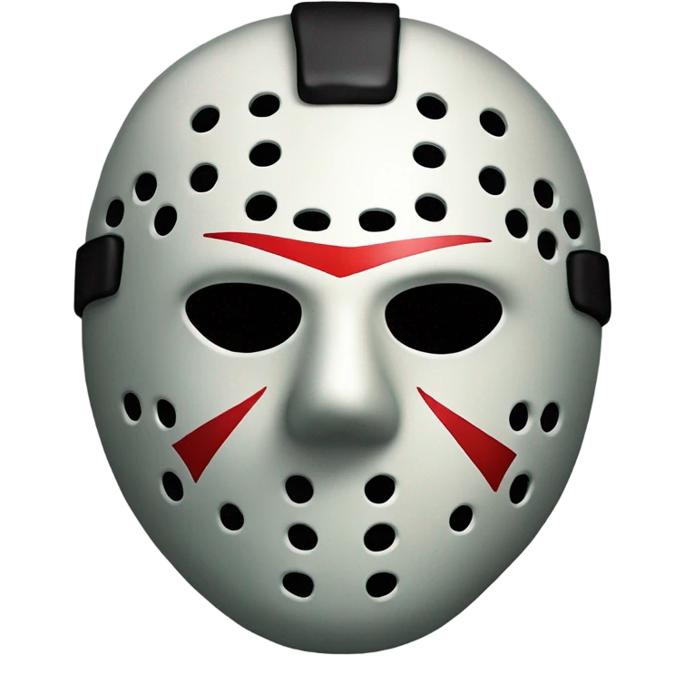 Jason vorhees mask  emoji