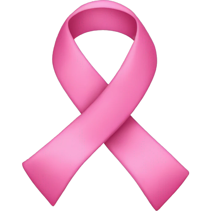 Pink ribbon emoji