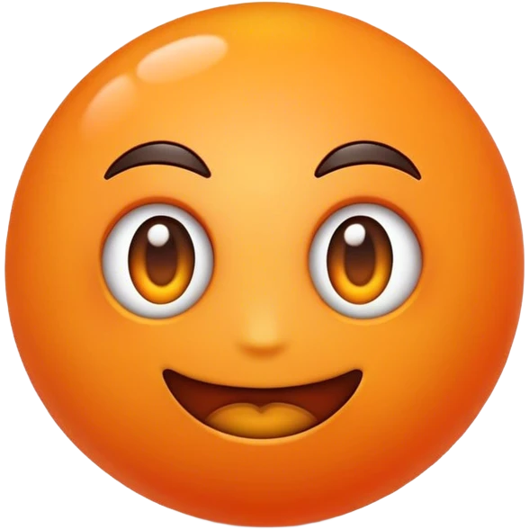 orange emoji