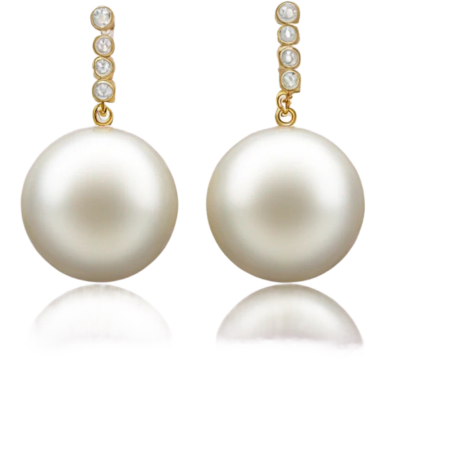 pearl earrings emoji