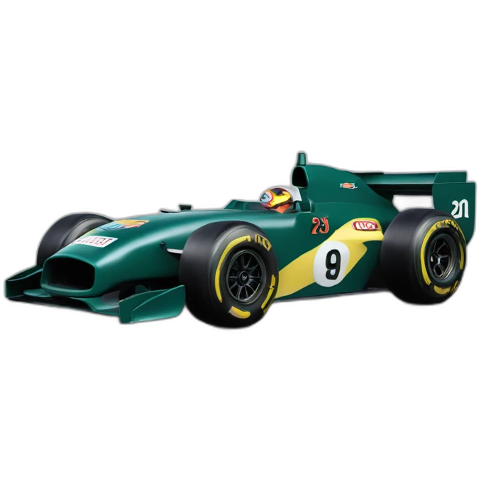 Aston Martin F1 Car emoji