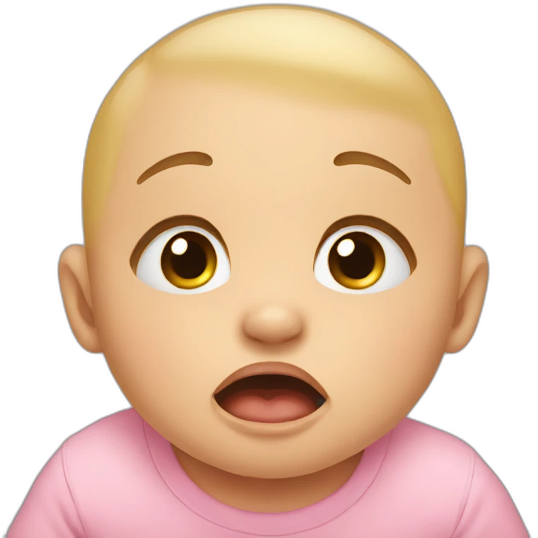 baby crying emoji