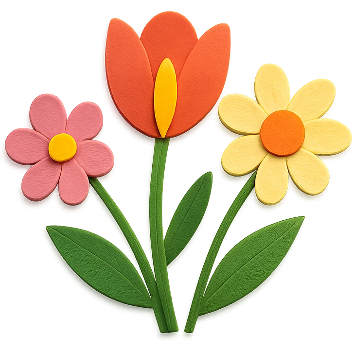 springtime flowers emoji