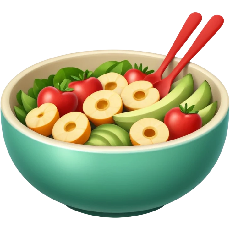 healthy bowl emoji