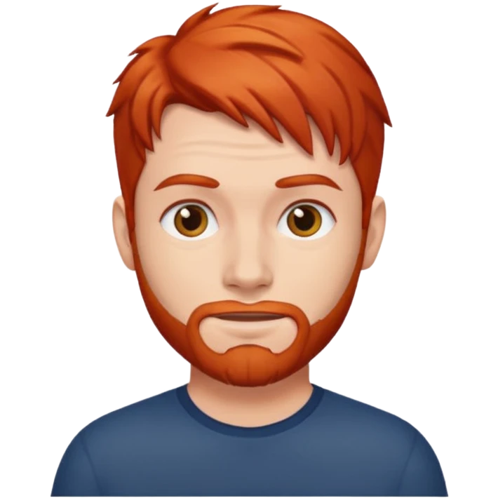 Red head man emoji
