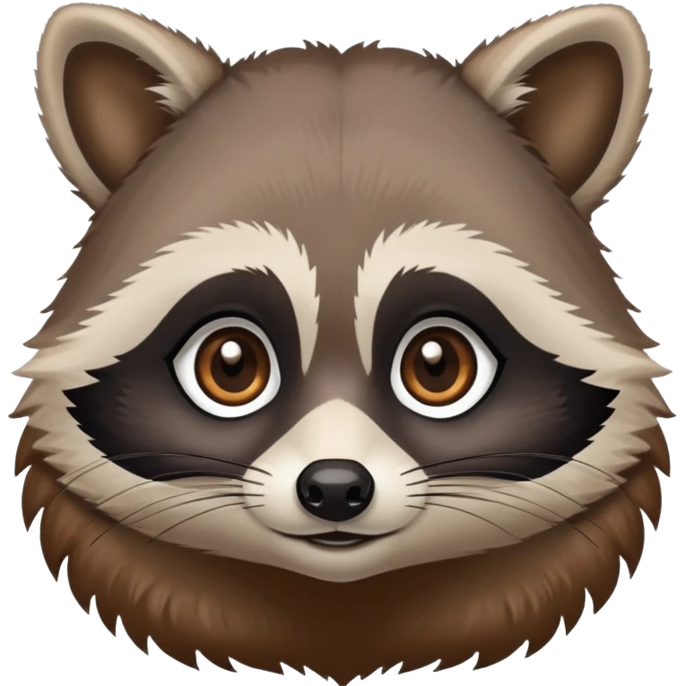 Girl raccoon emoji