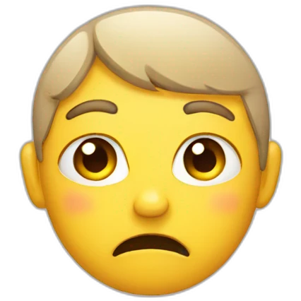face bored emoji
