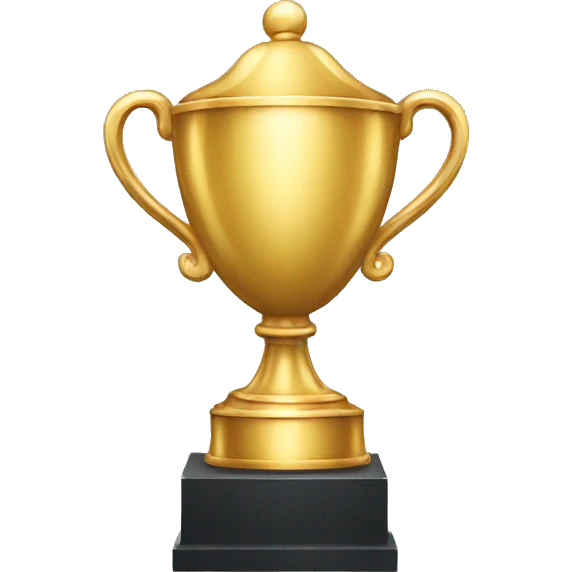gold trophy emoji